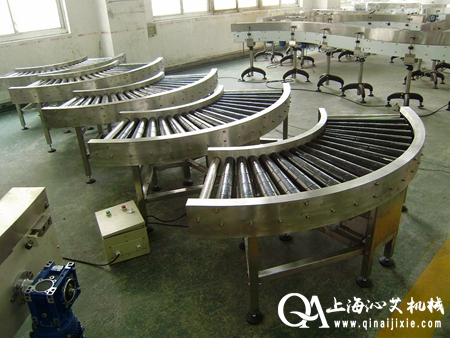 转弯滚筒输送机