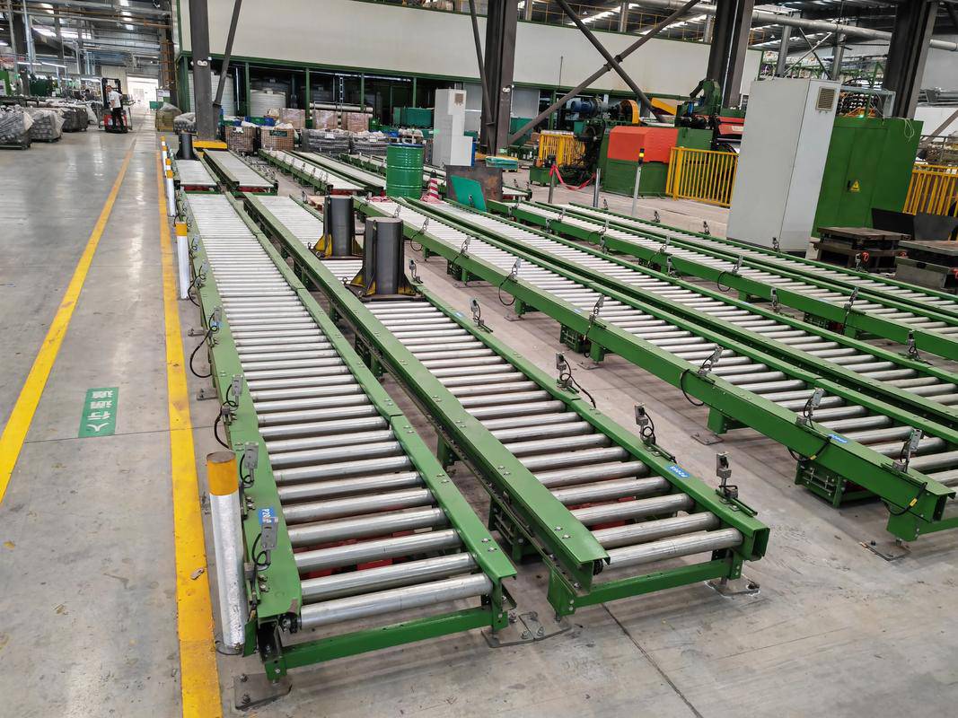 动力滚筒输送机：多光电多工位缓存的智能补料解决方案